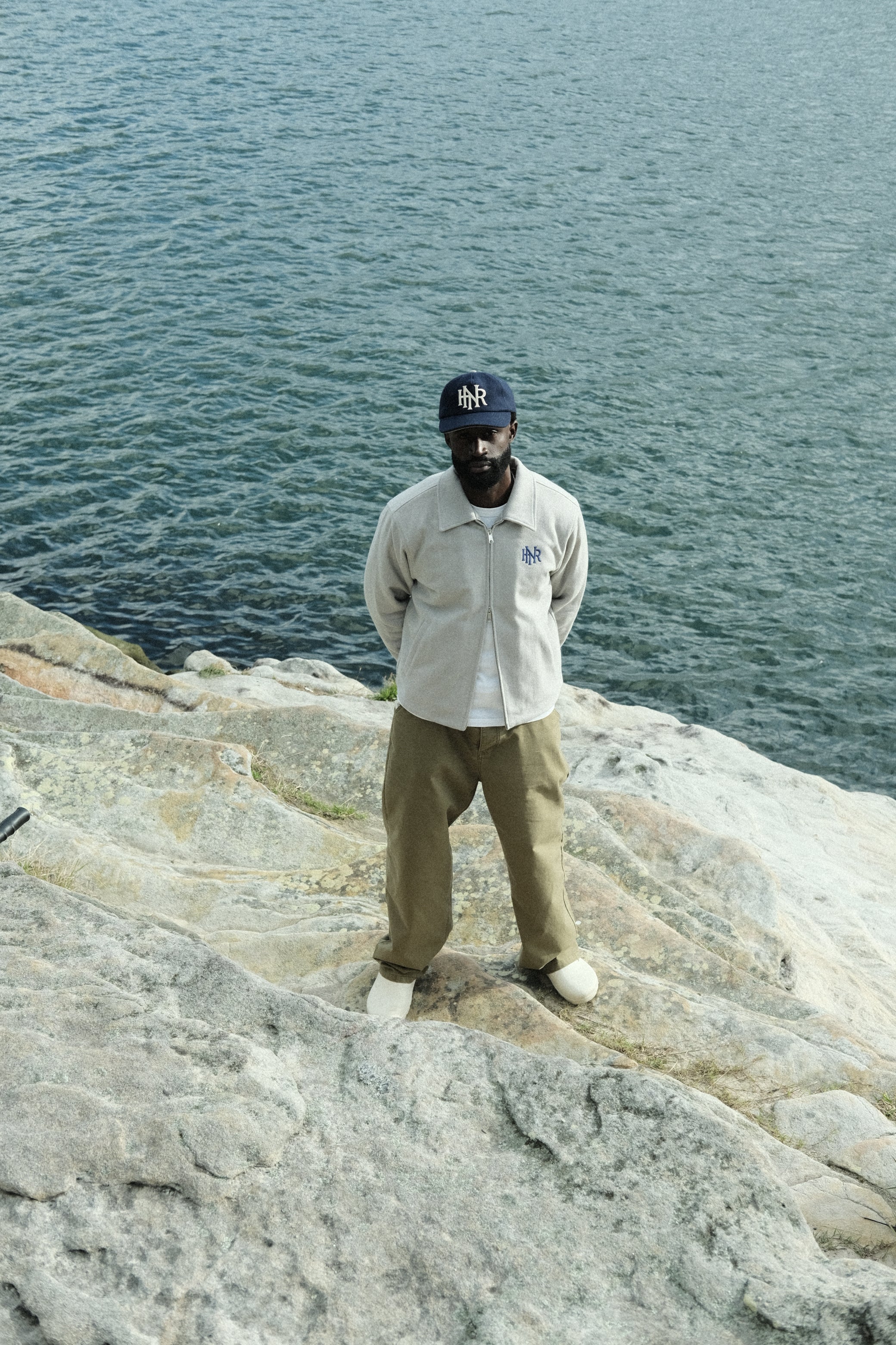 HONOUR Melton Wool Hat 'Navy Mirage'