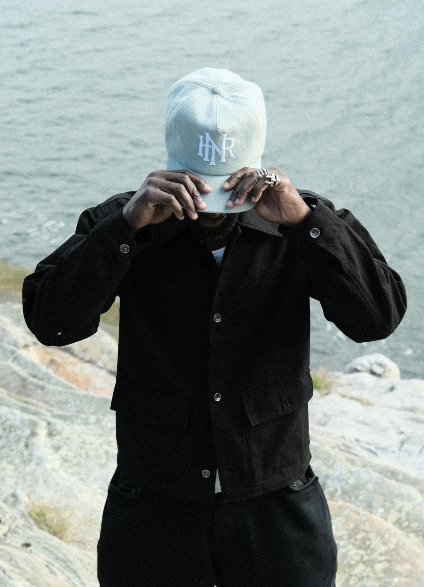 HONOUR Melton Wool Hat 'Ocean Air'