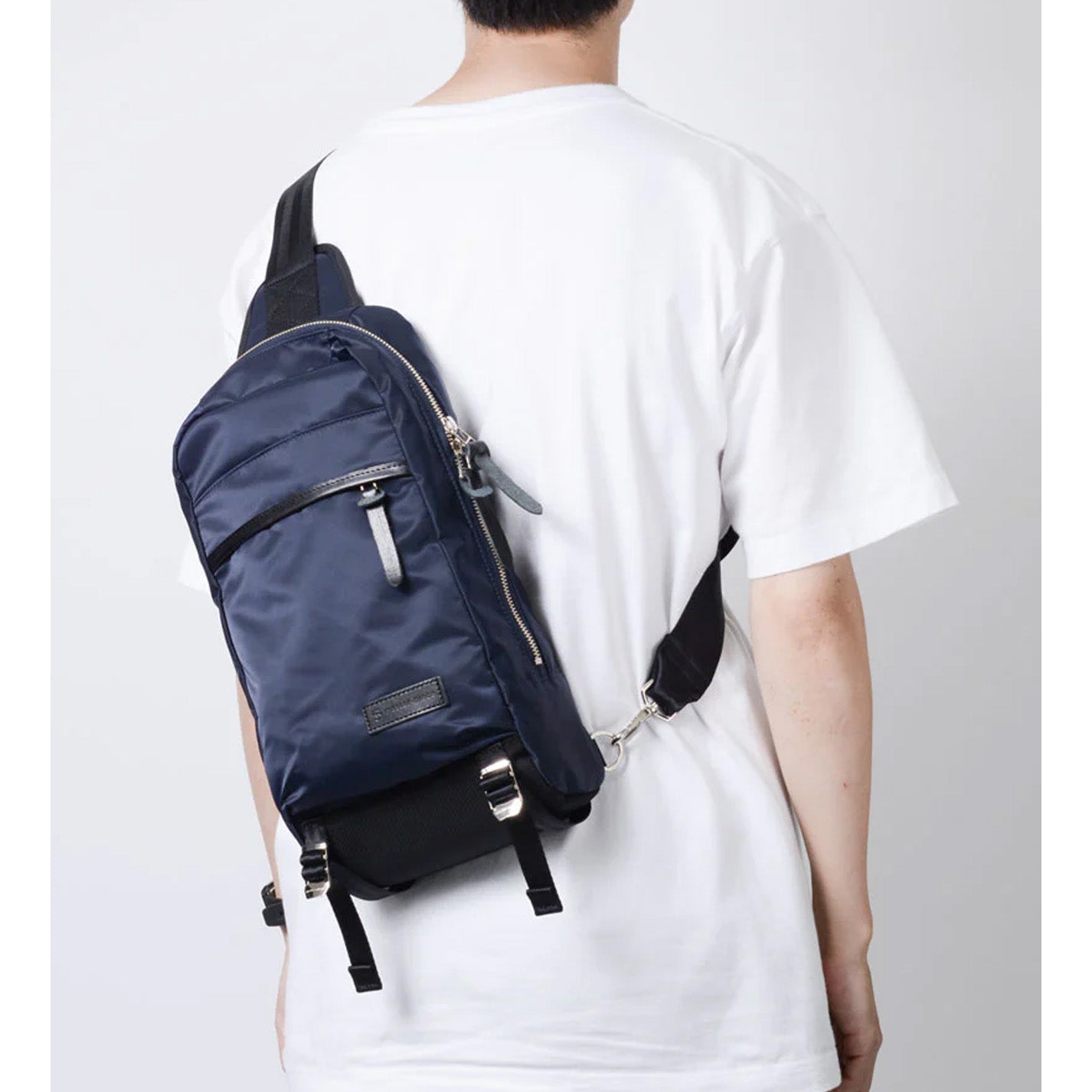 Master-piece Lightning Sling Bag Navy