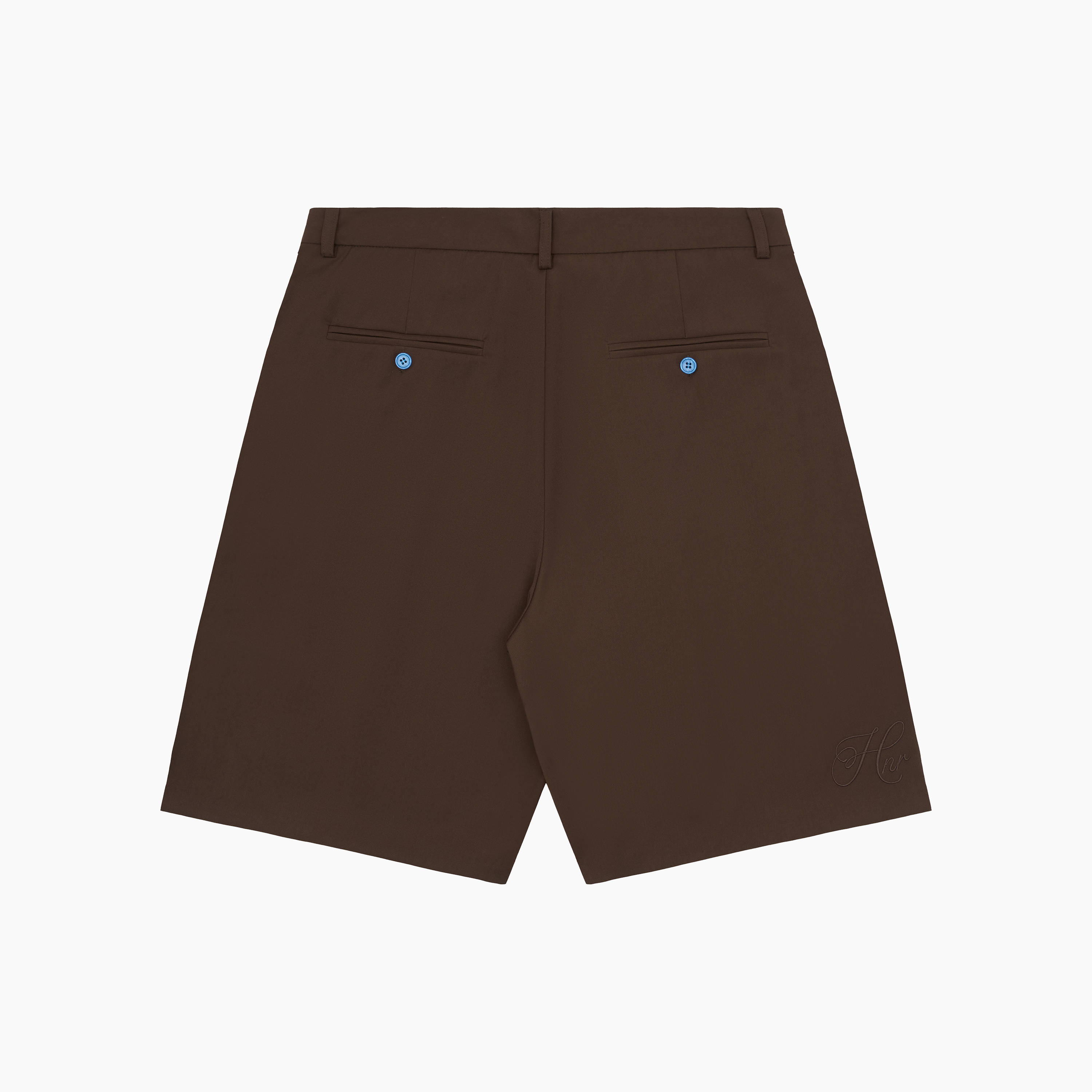 Honour Heritage Script Pleated Shorts
