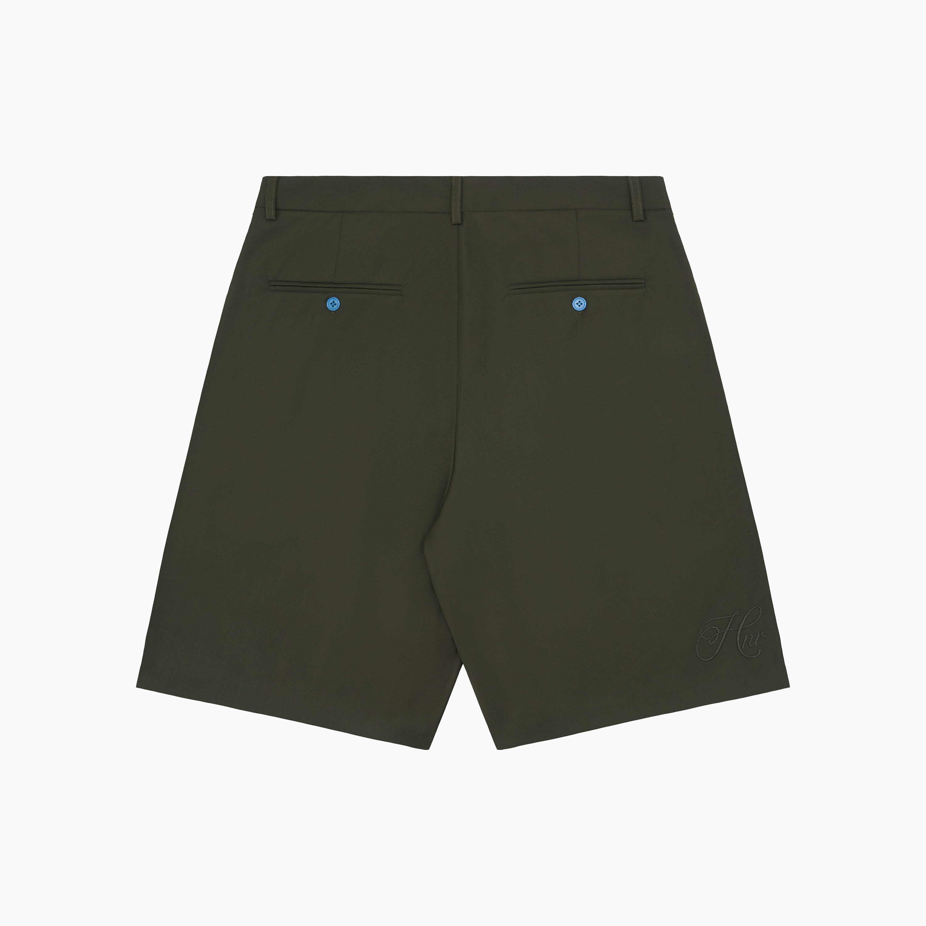 Honour Heritage Script Pleated Shorts