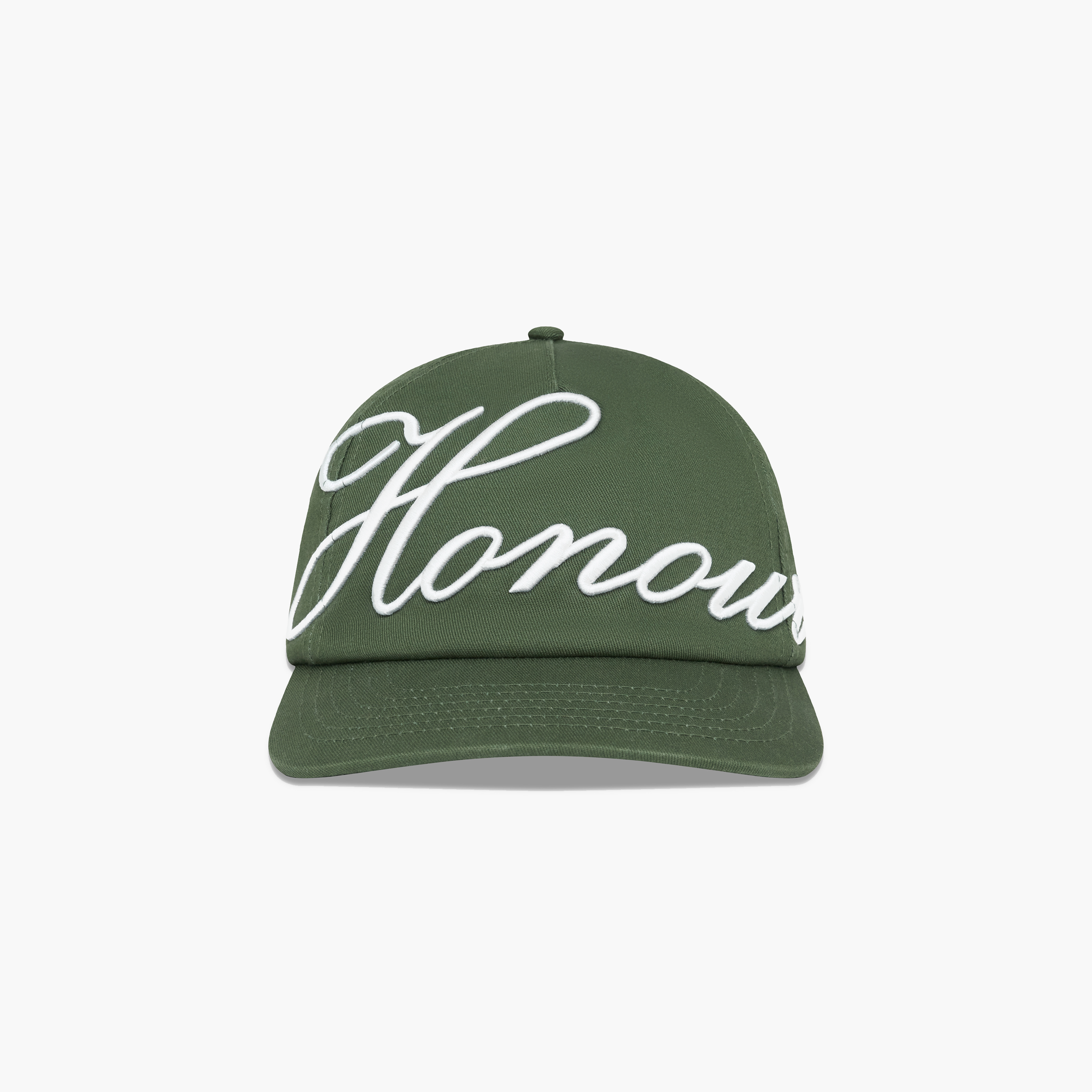 HONOUR Heritage Script Adjustable Hat 'Pine Green'