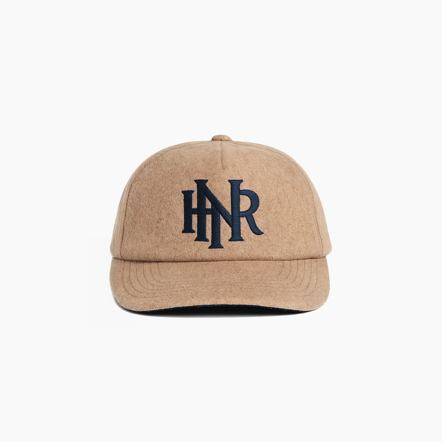 HONOUR Melton Wool Hat 'Fossil Brown'