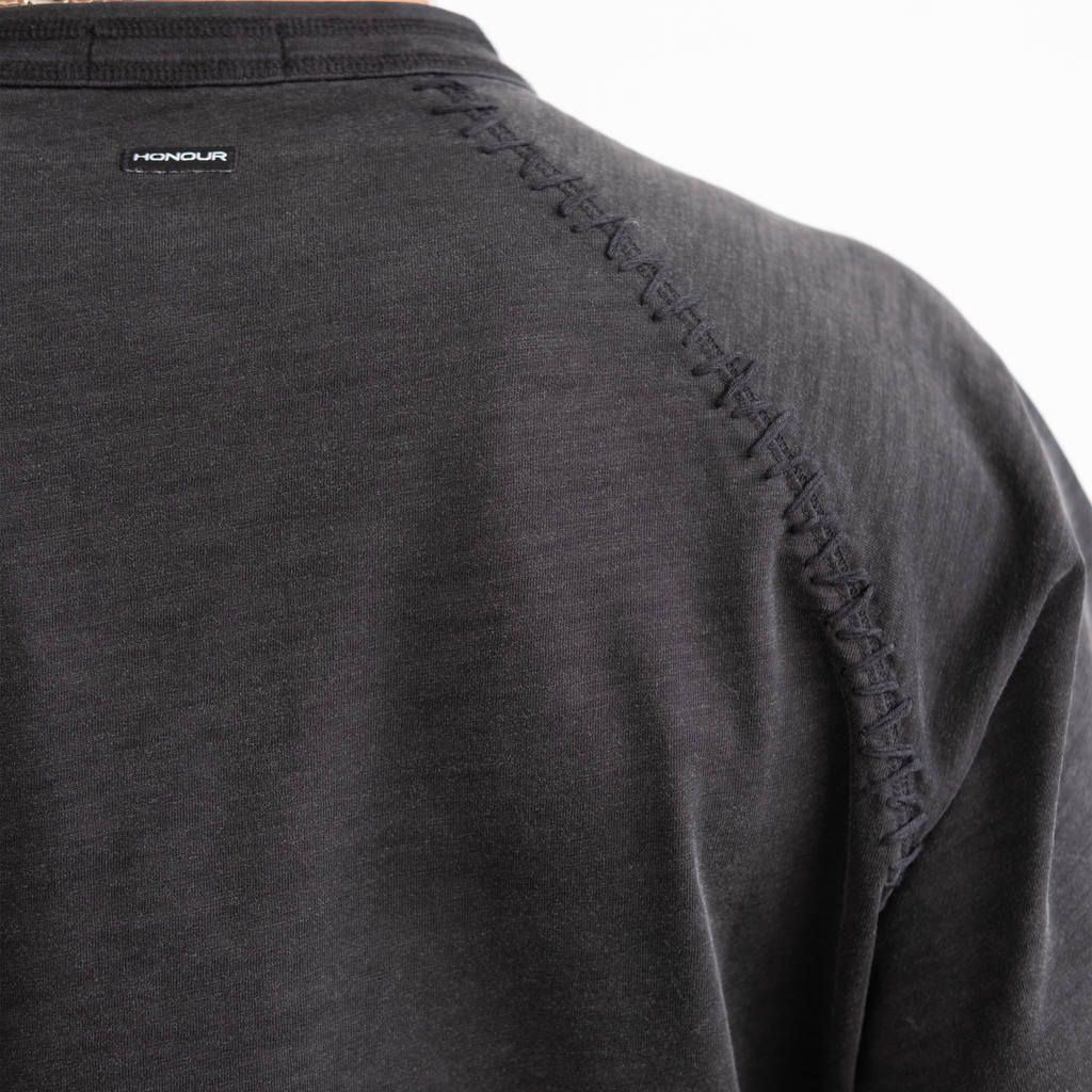 Honour Frankenstitch Tee 'Black'