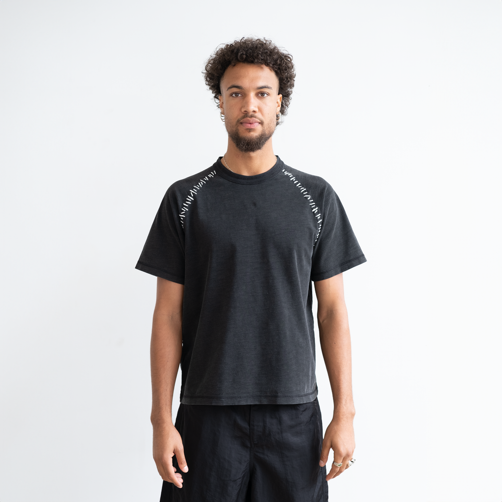 Honour Frankenstitch Tee 'White'