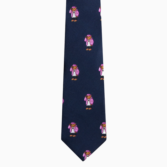 For The Homies Cam'Bear Silk Tie