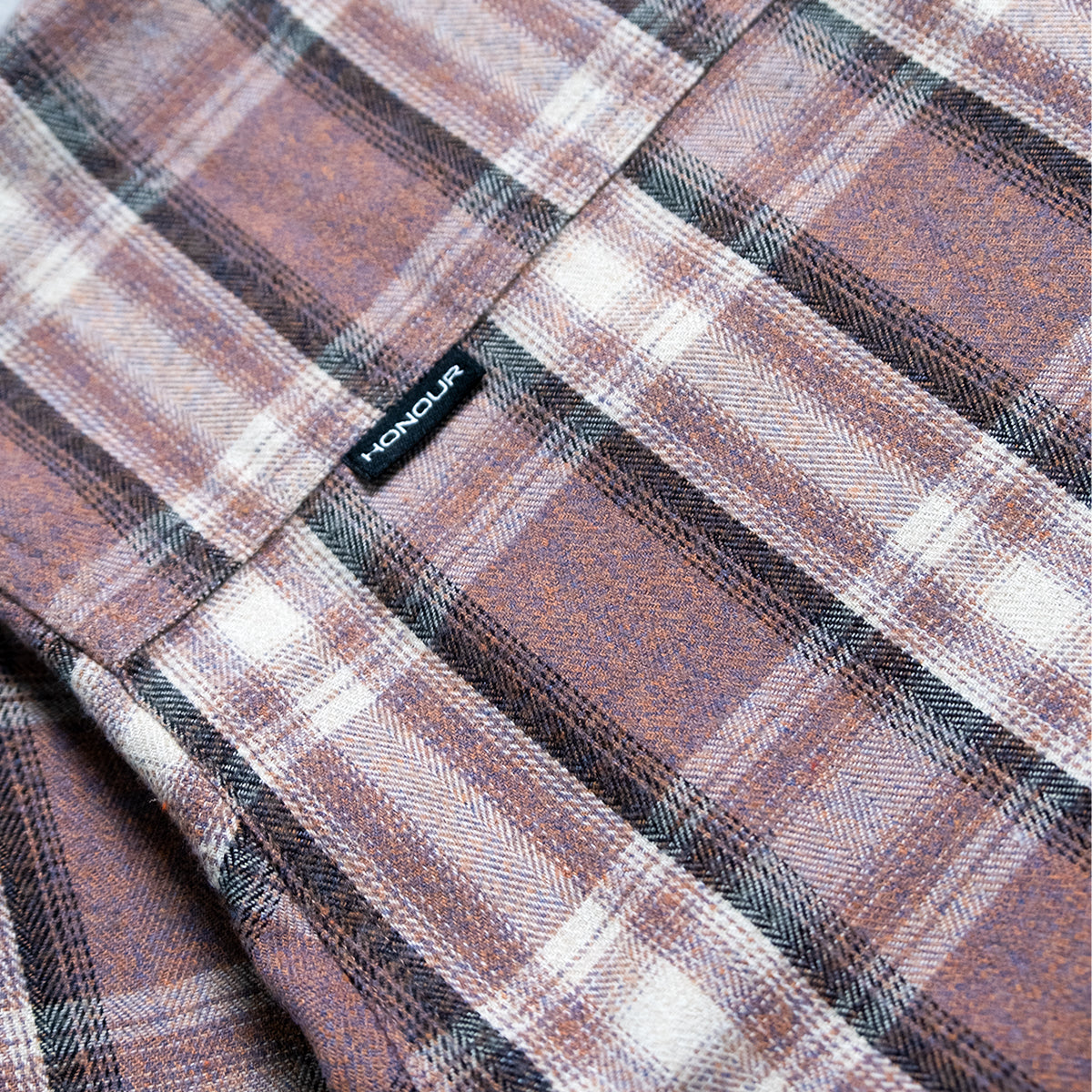 Honour Frayed Overshirt - Dusty Pink Check