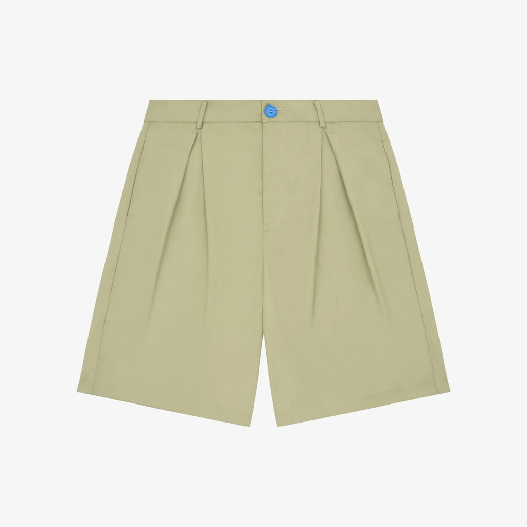 Honour Heritage Script Pleated Shorts