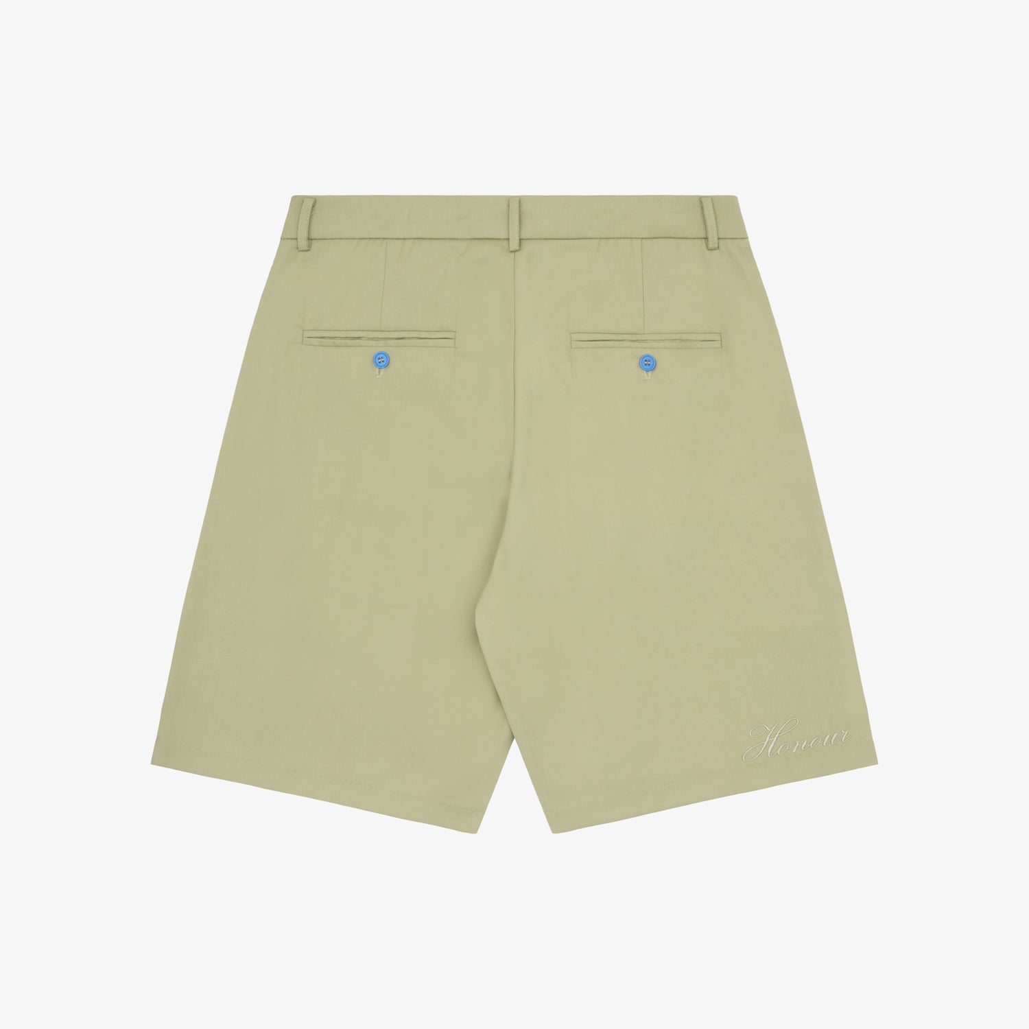 HONOUR Heritage Script Pleated Shorts