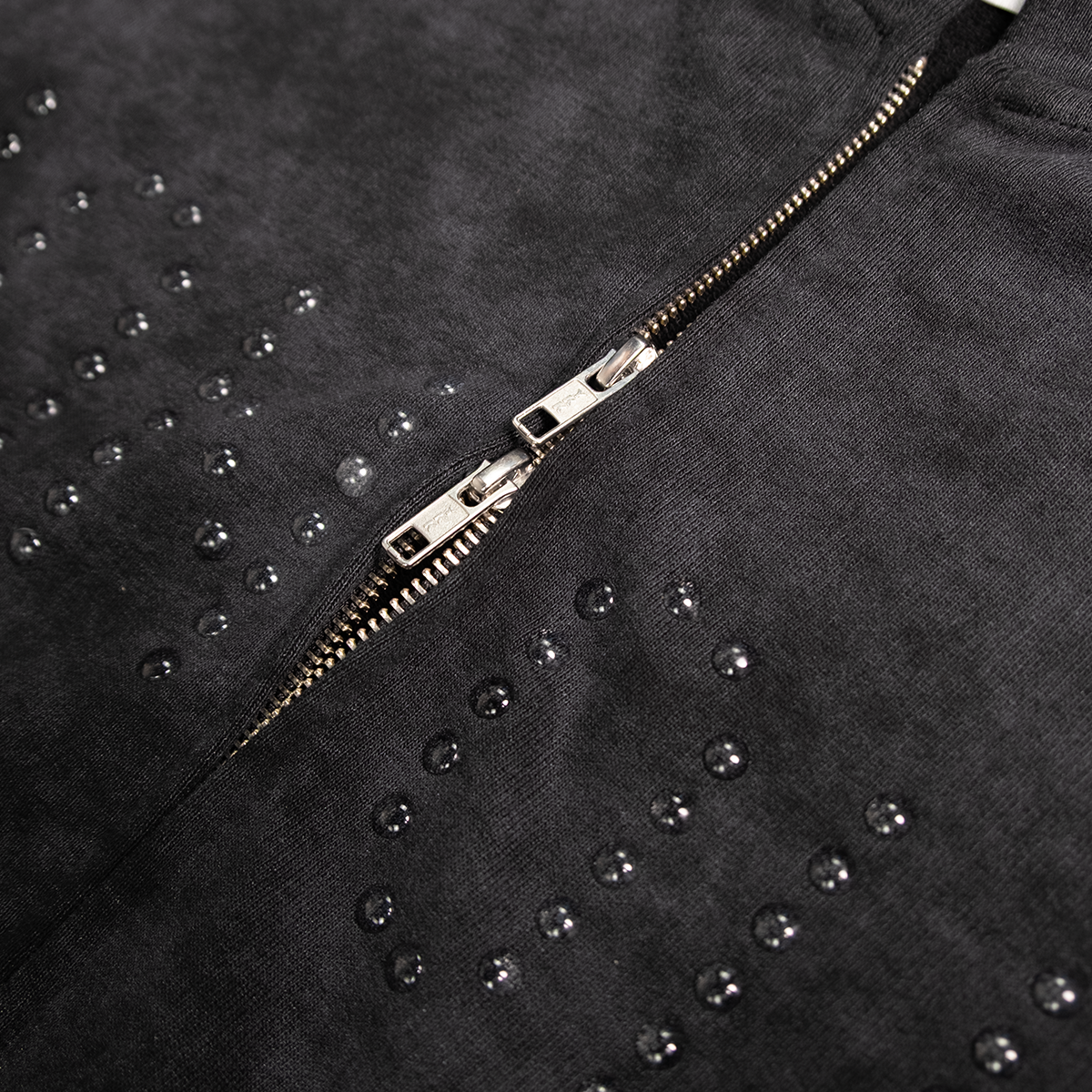 Honour Orb Zip Hood - Black