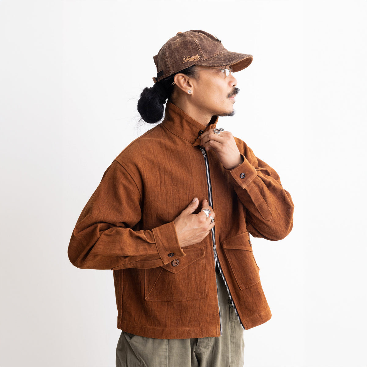 Jan Koleksi Sempurna Jacket 'Caramel Brown'