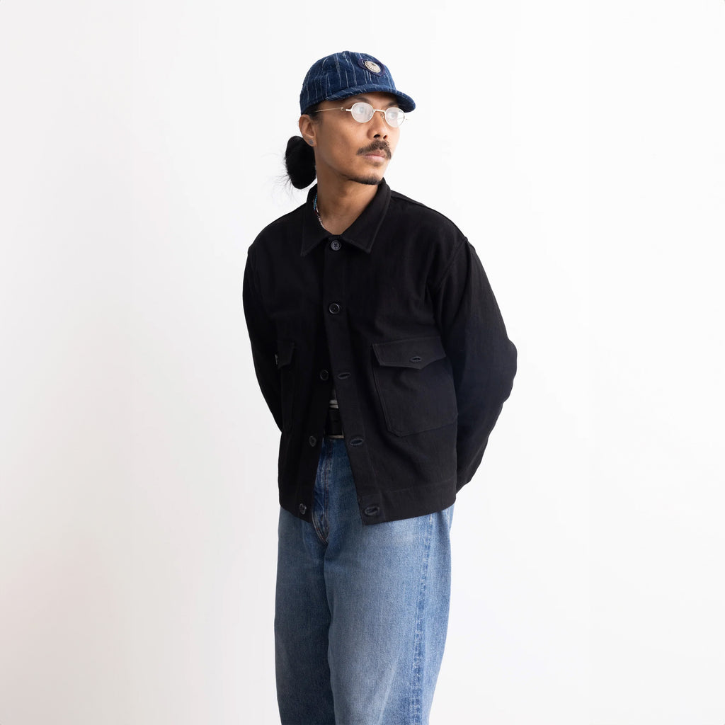 Jan Koleksi Malam Jacket 'Midnight Indigo'