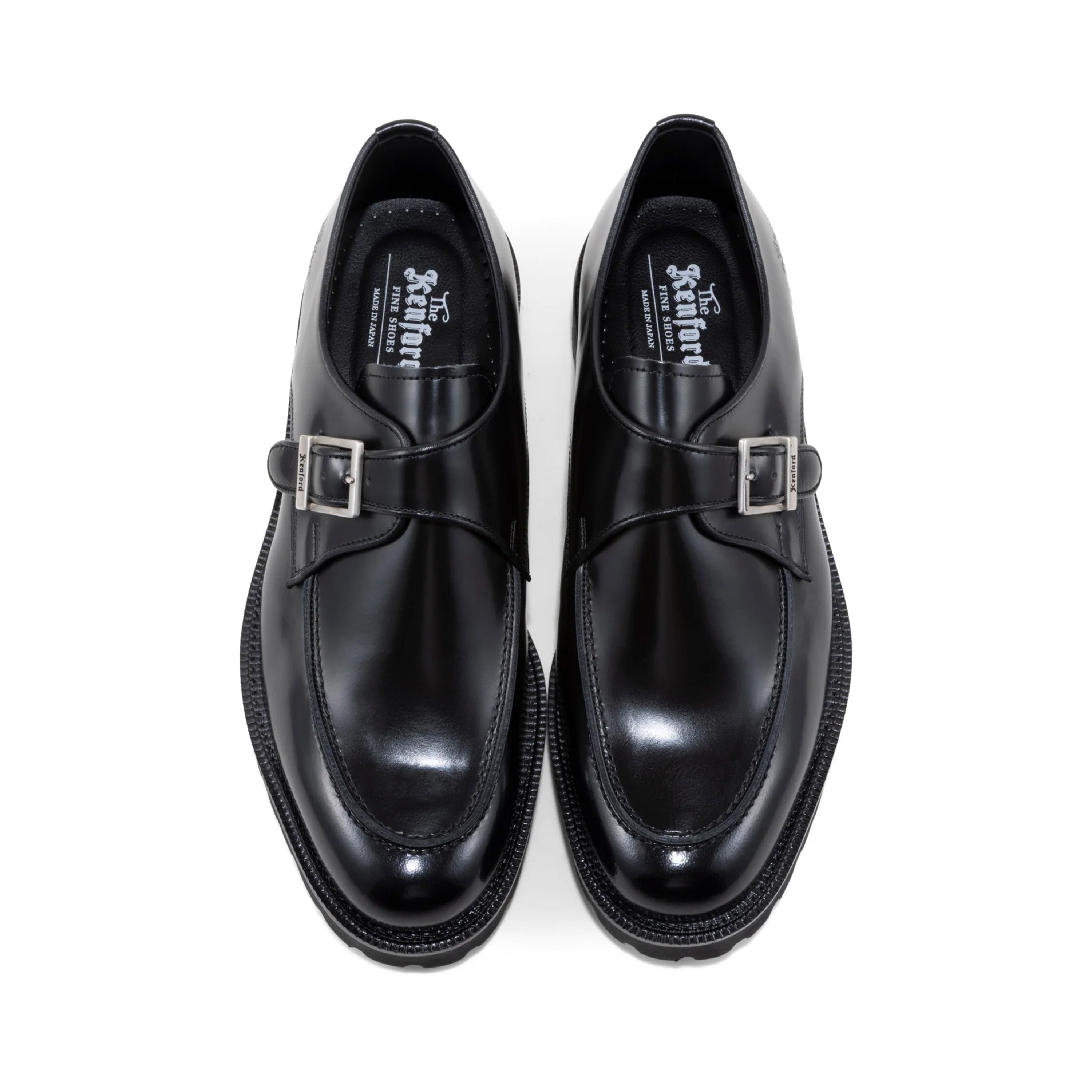 Kenford New Classic U-Tip Monk Strap "Black"