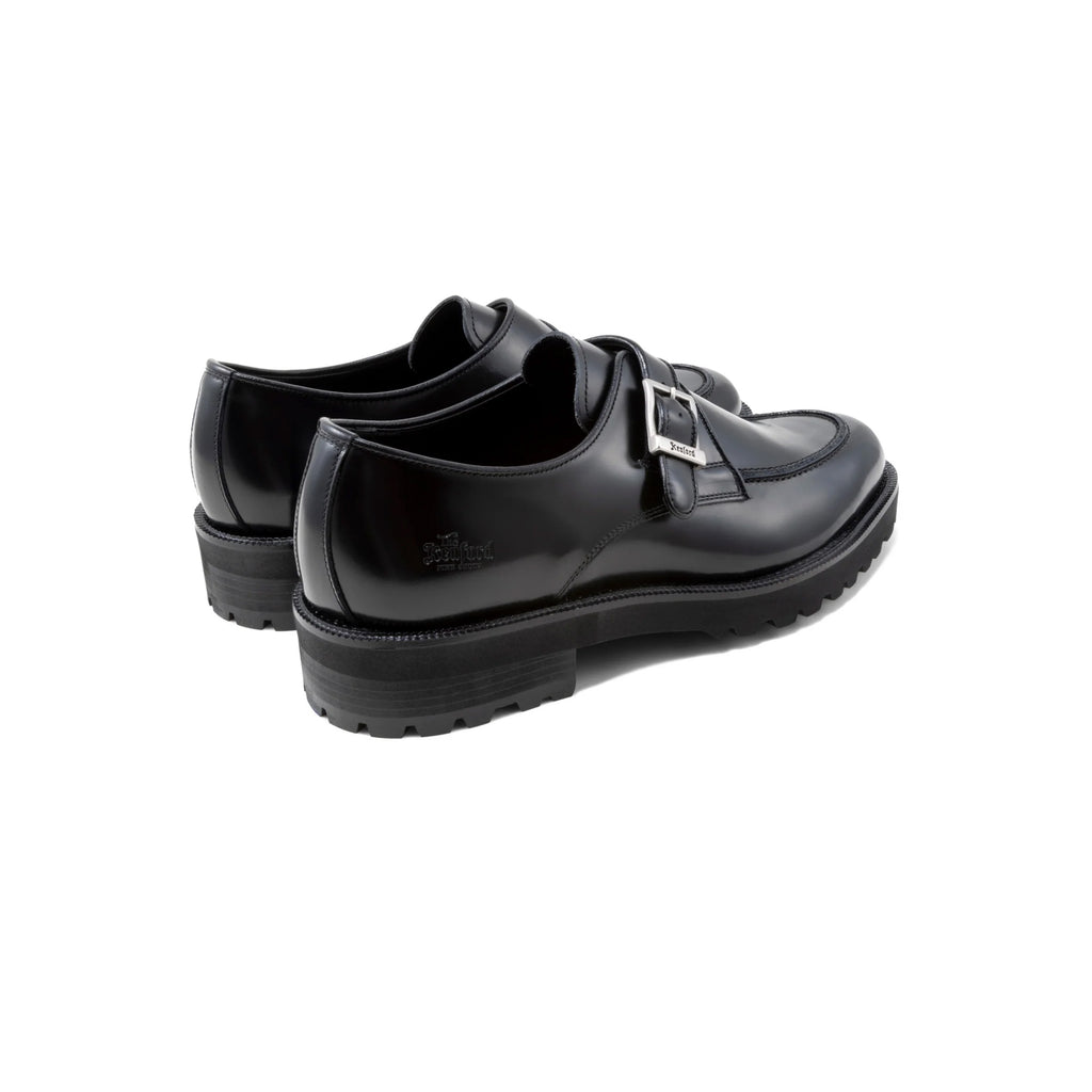 Kenford New Classic U-Tip Monk Strap "Black"