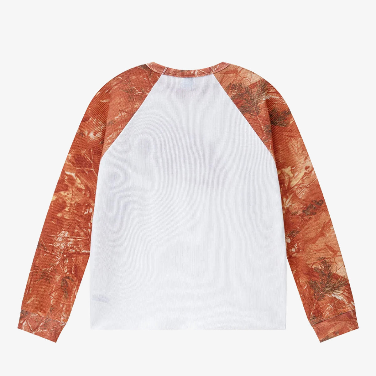 Woke Edge Wave Logo Real Tree Thermal 'Orange'