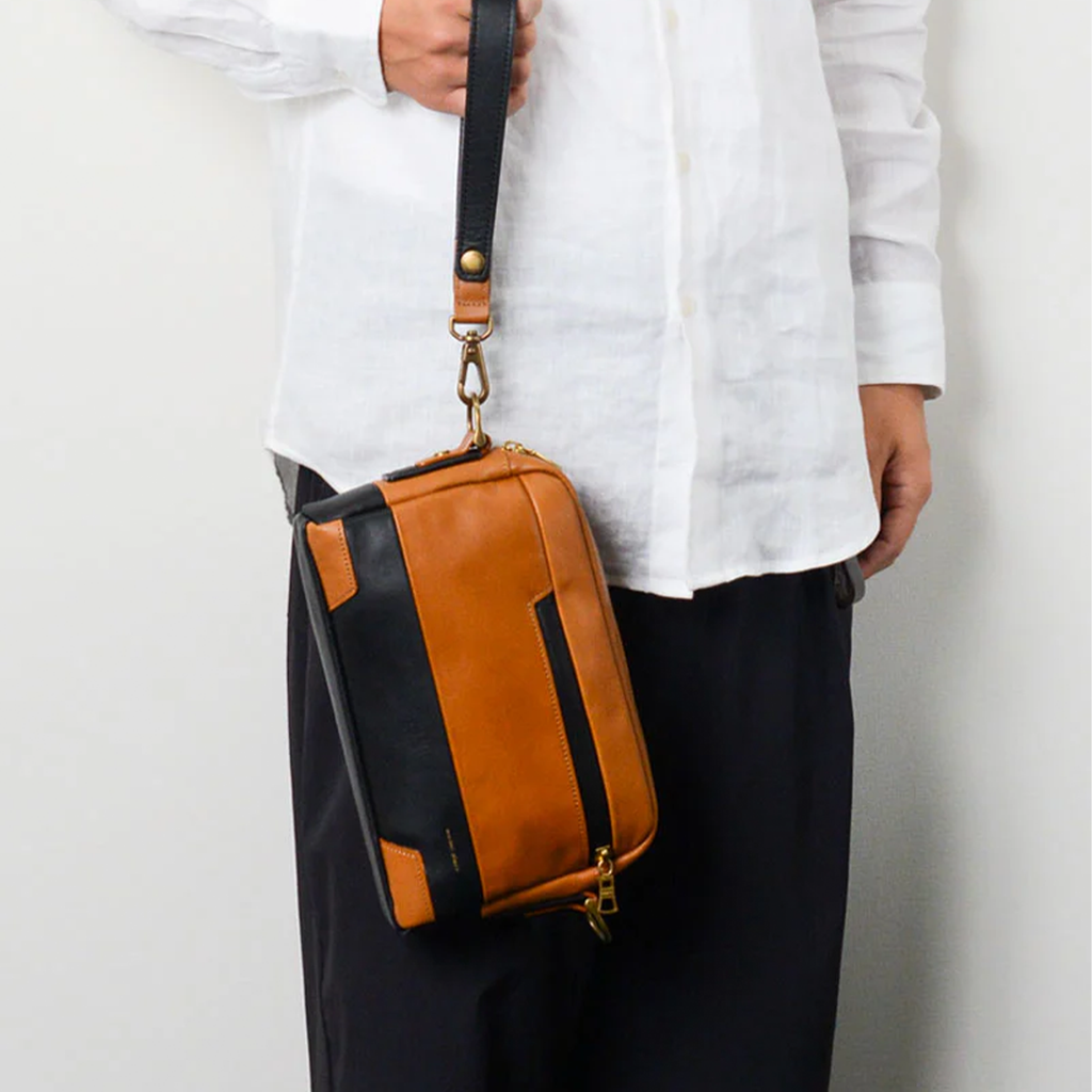 Master-Piece Gloss Shoulder Bag 'Camel'