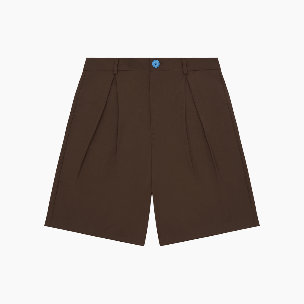 Honour Heritage Script Pleated Shorts