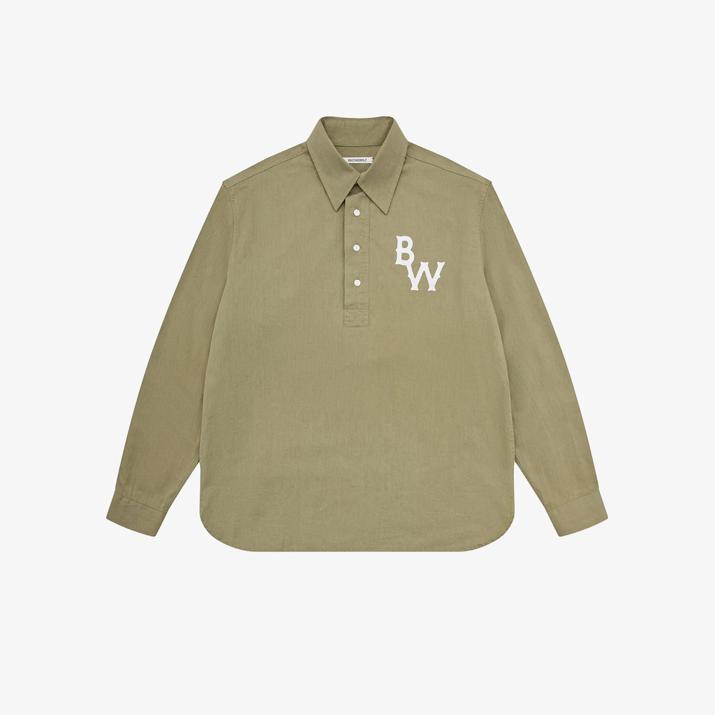 Brotherwolf Benny L/S Shirt 'Green'