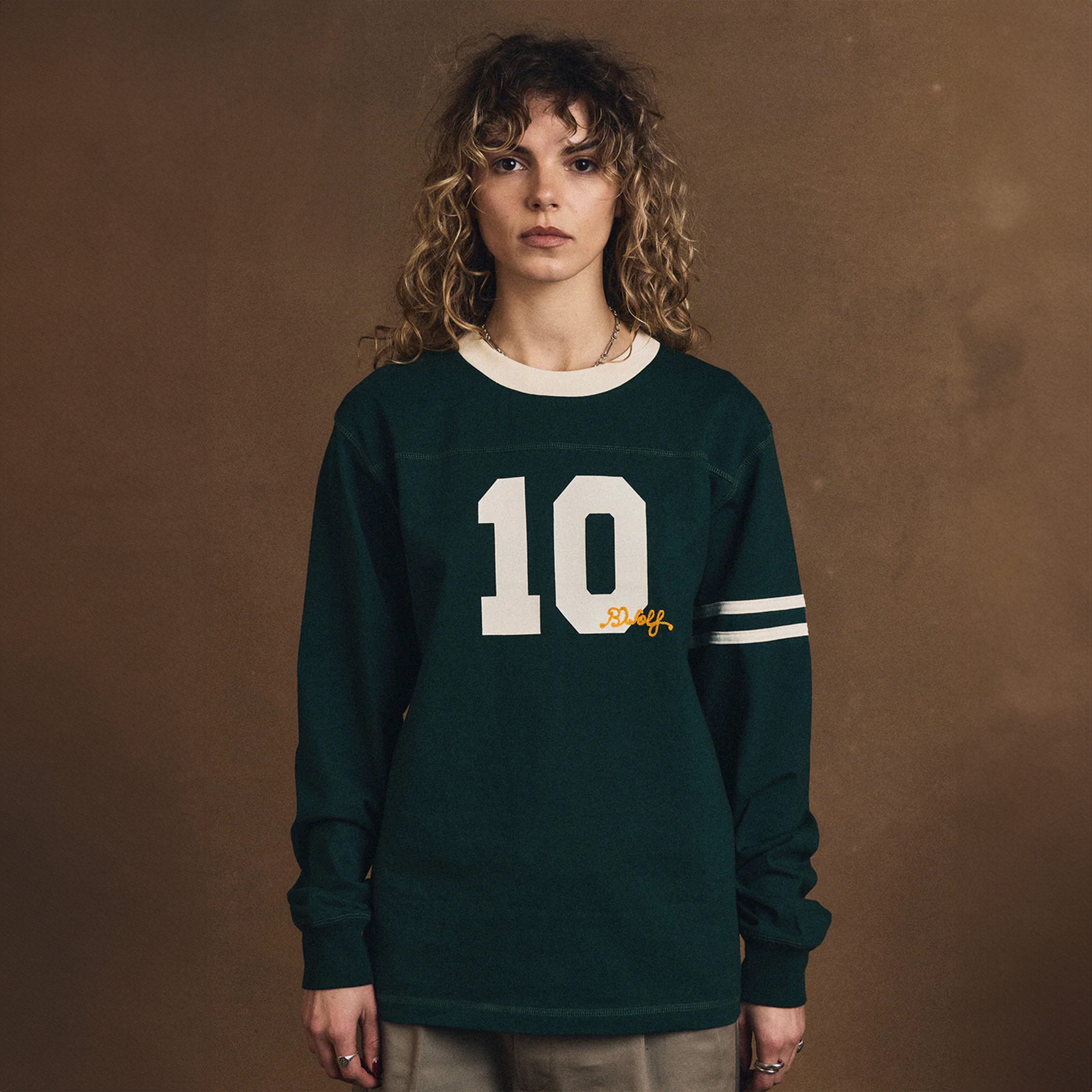 Brotherwolf Football LS Tee