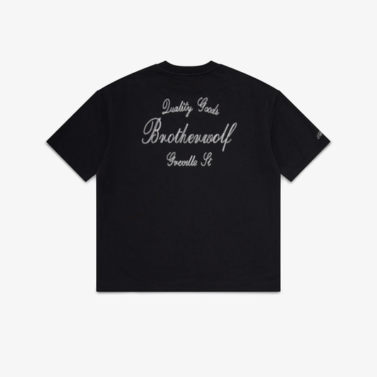 Brotherwolf Quality Goods Tee 'Black'