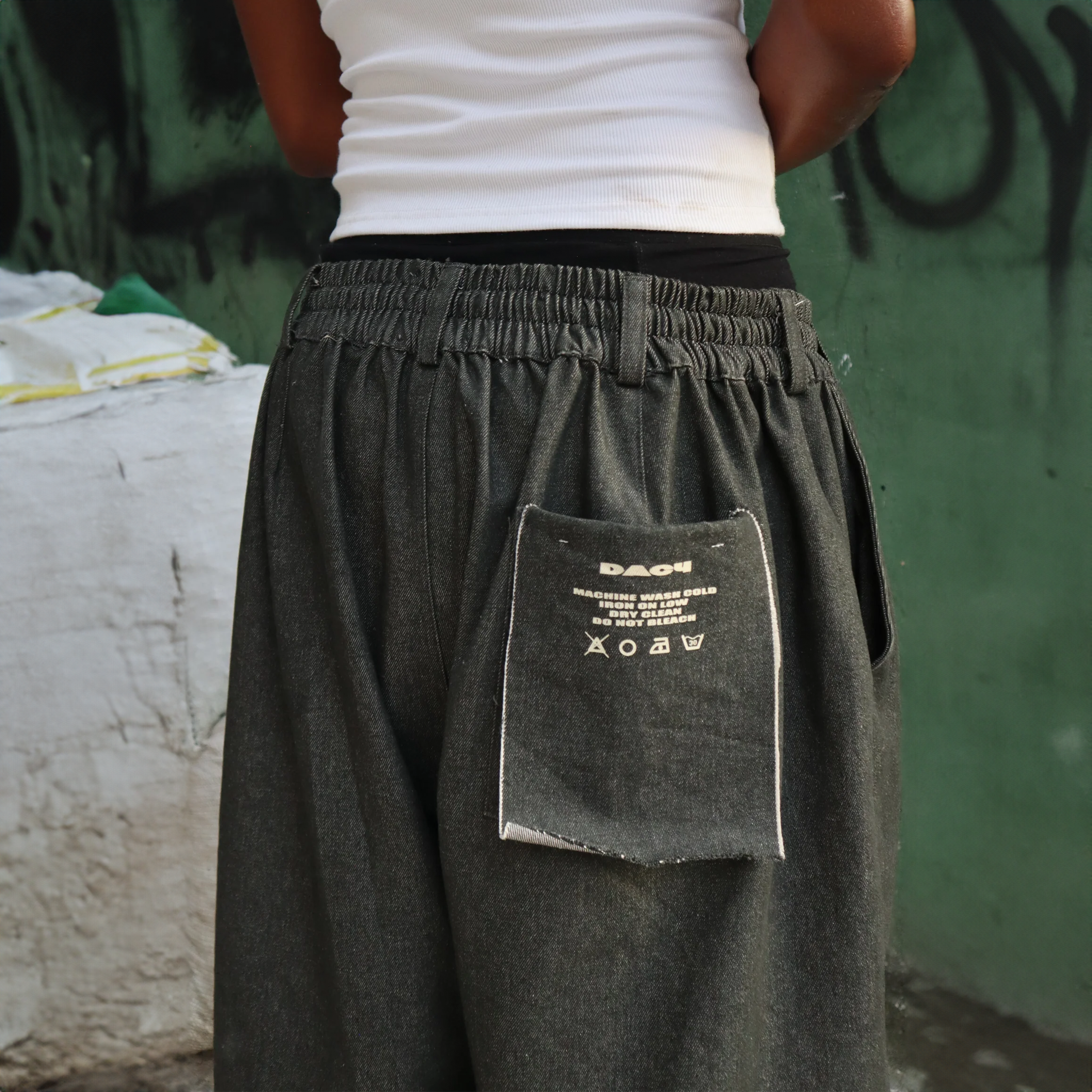 Dacy Denim Khaki Shorts