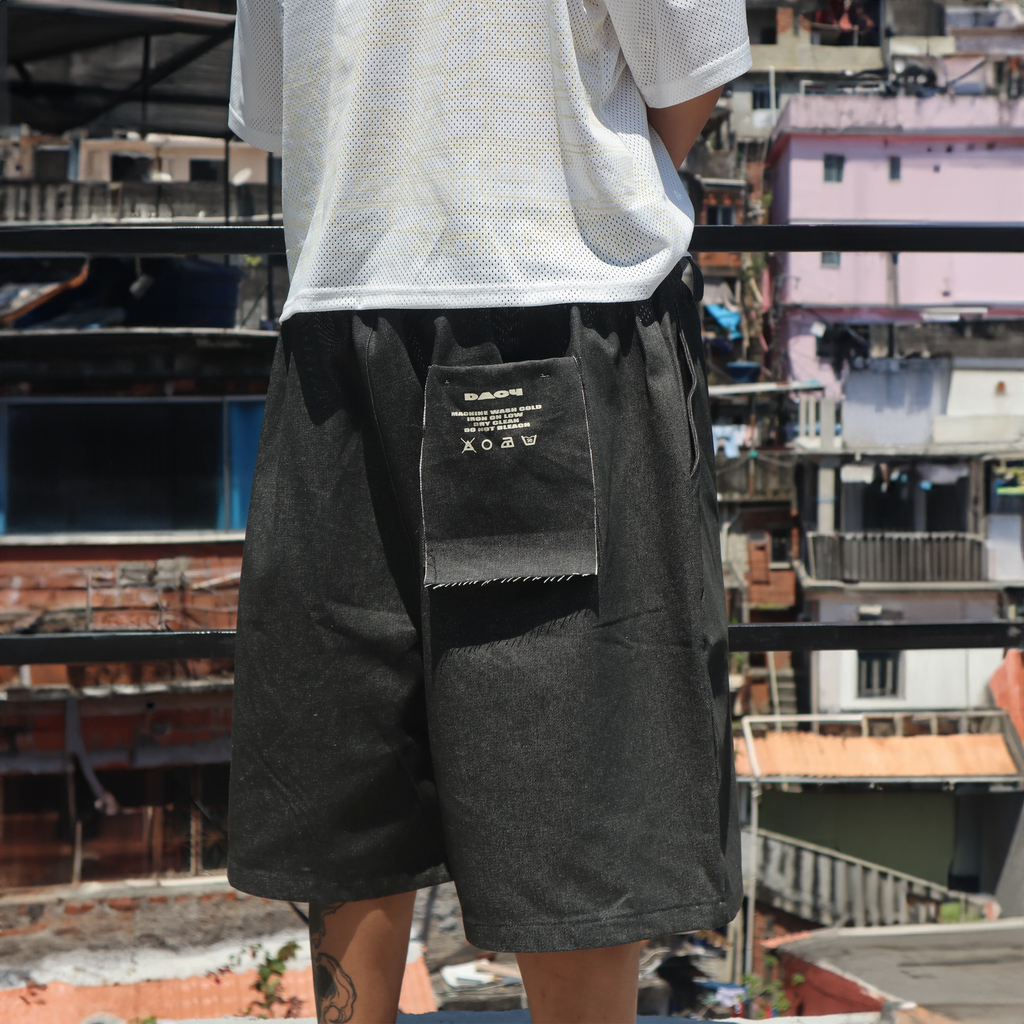 Dacy Denim Khaki Shorts