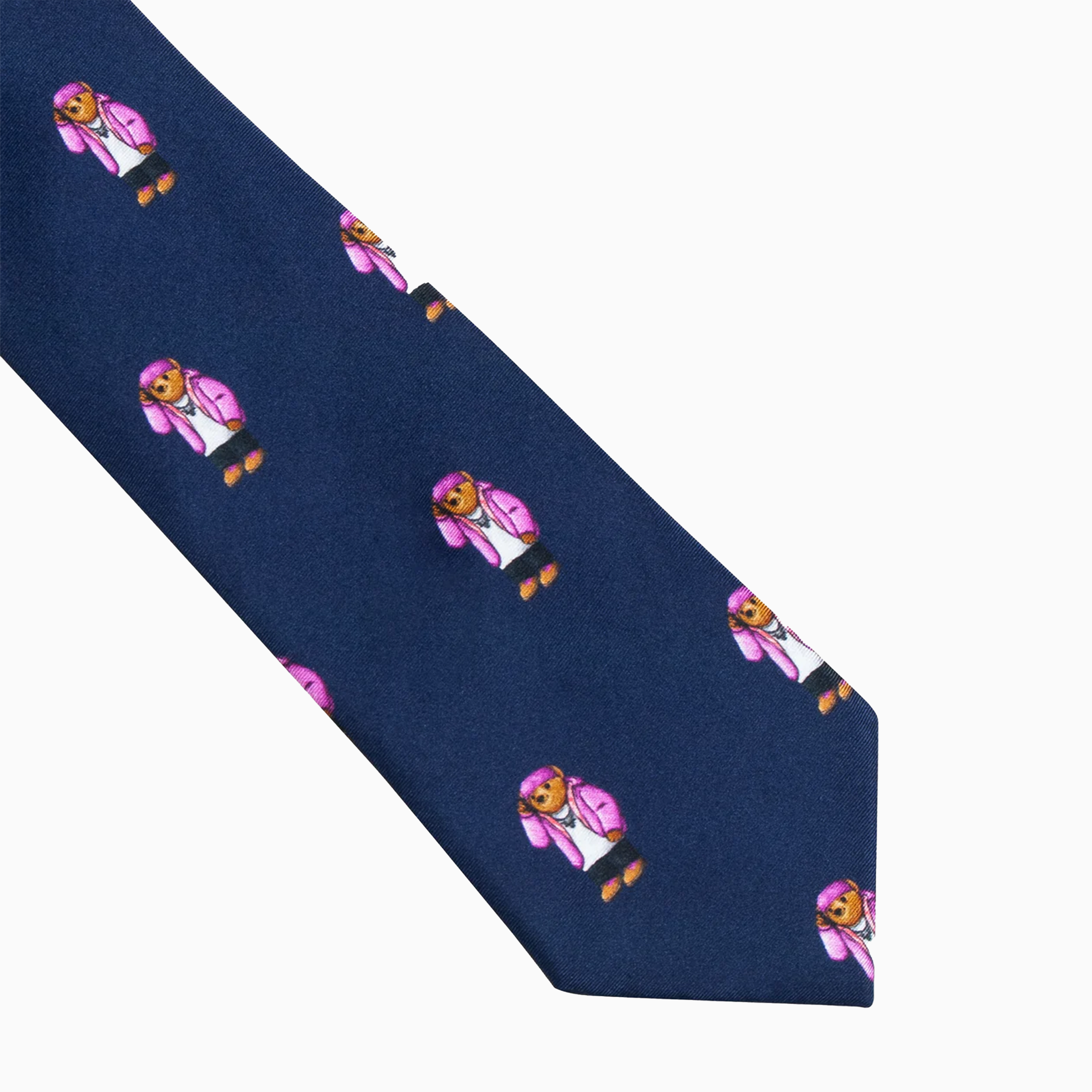 For The Homies Cam'Bear Silk Tie
