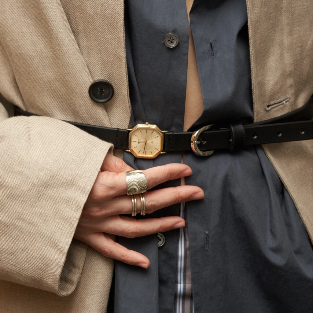 Hidaka  Vintage Watch Belt - Narrow