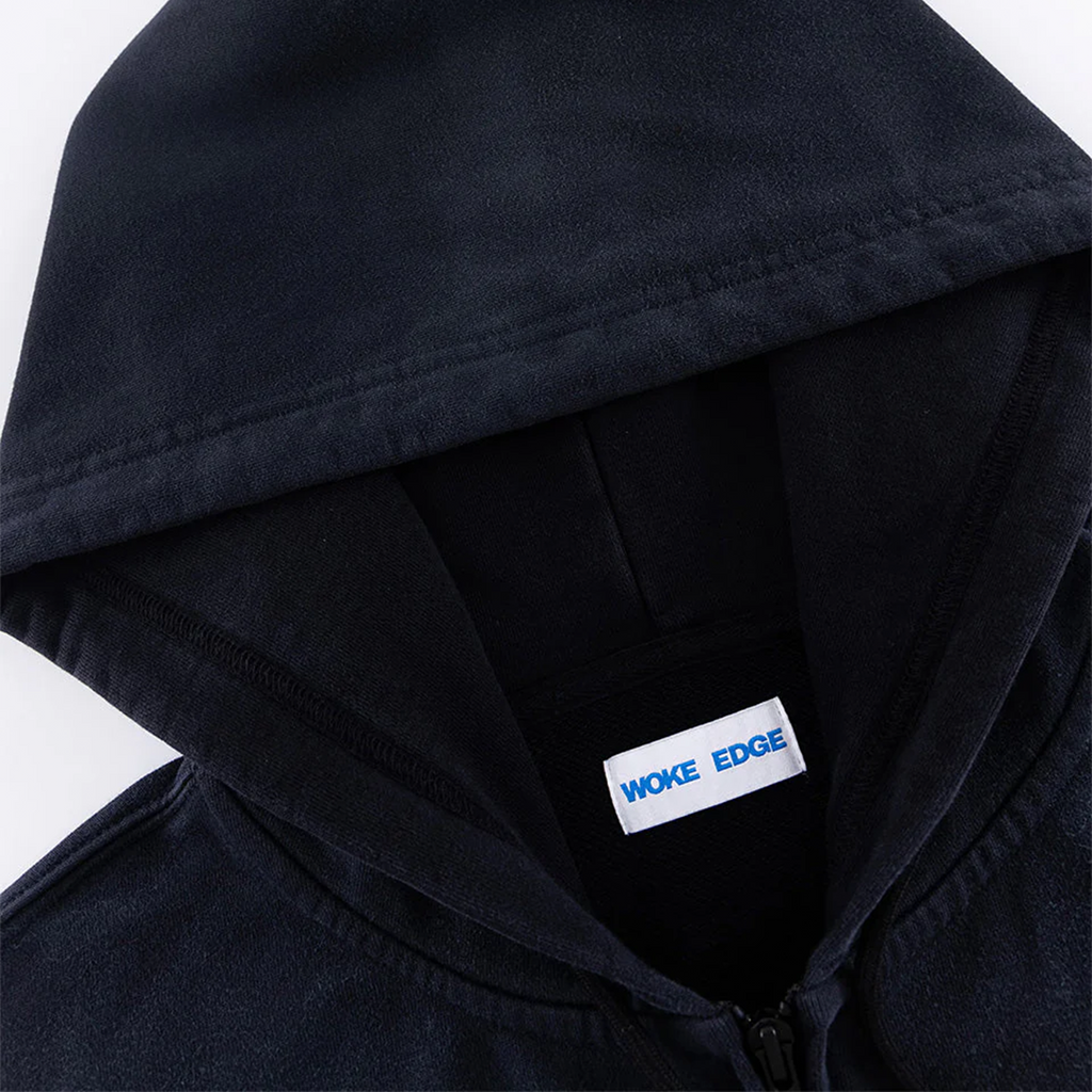 Woke Edge 'I Luv I Jah' Zip Hoodie