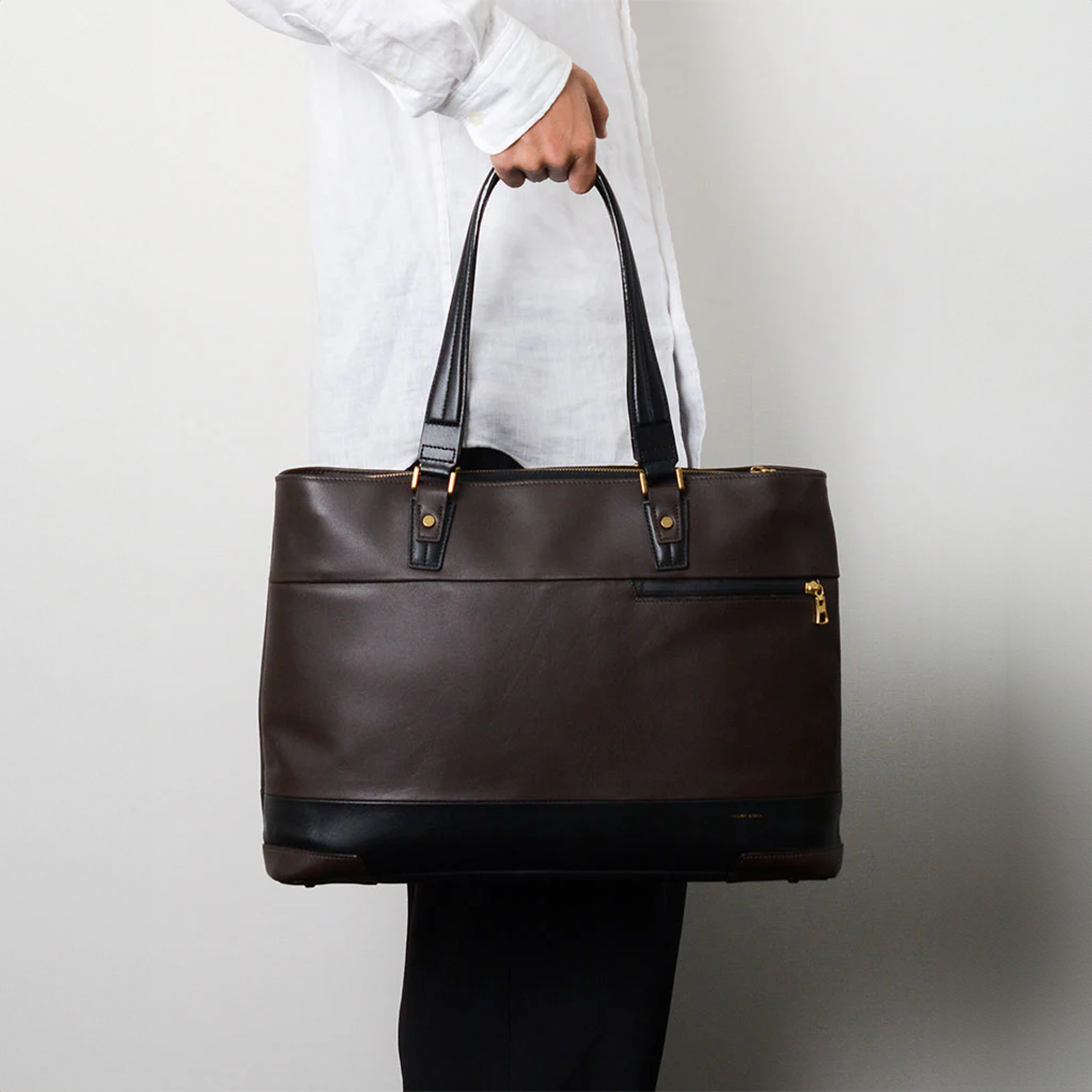 Master-Piece Gloss Tote Bag 'Choco'