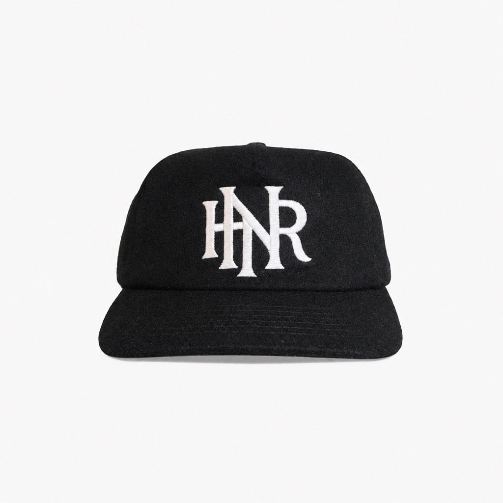 HONOUR Melton Wool Hat 'Black'