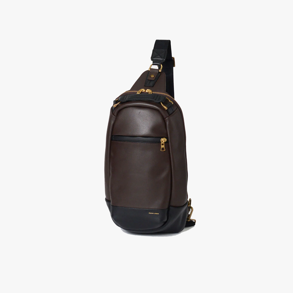 Master-Piece Gloss Sling Bag 'Choco'