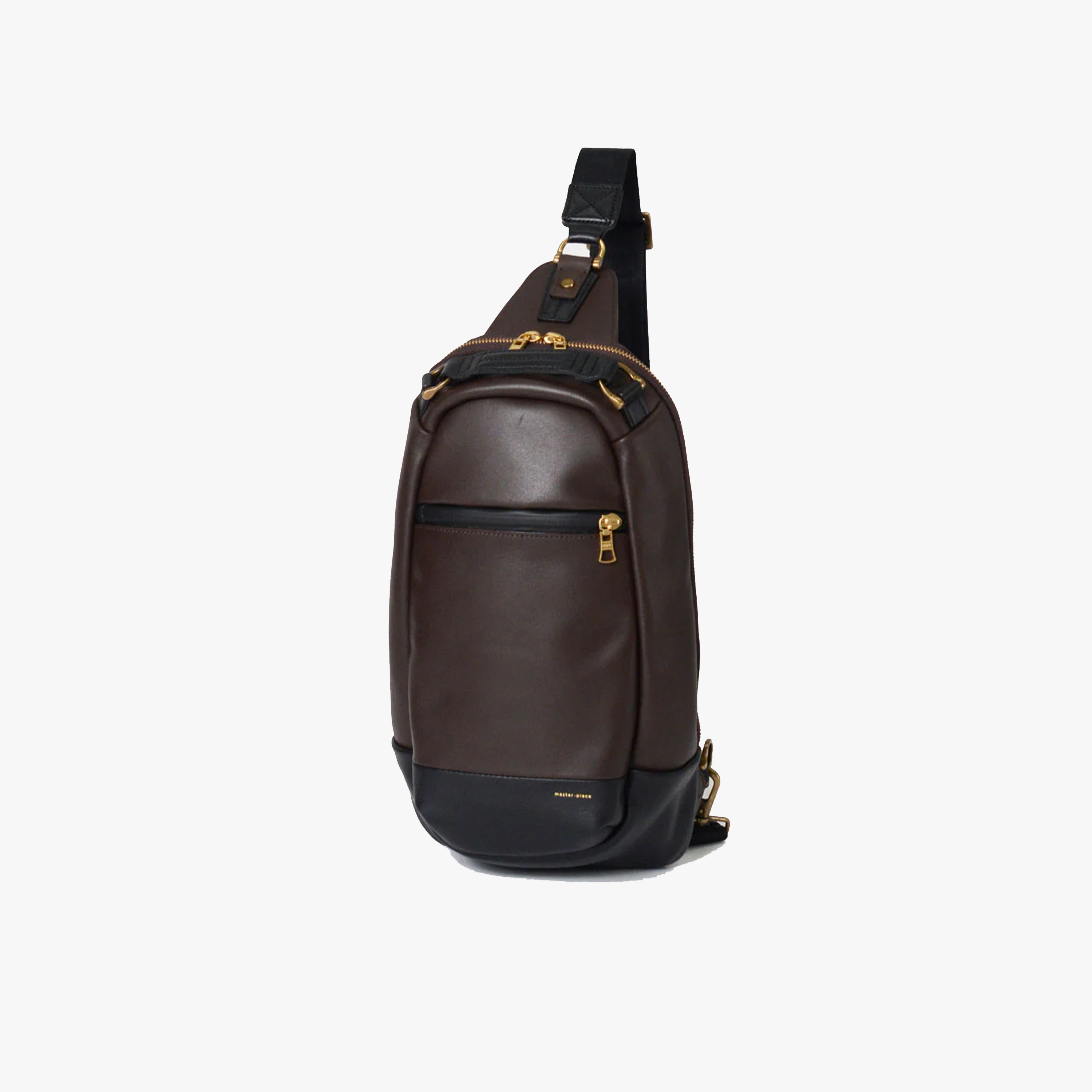 Master-Piece Gloss Sling Bag 'Choco'