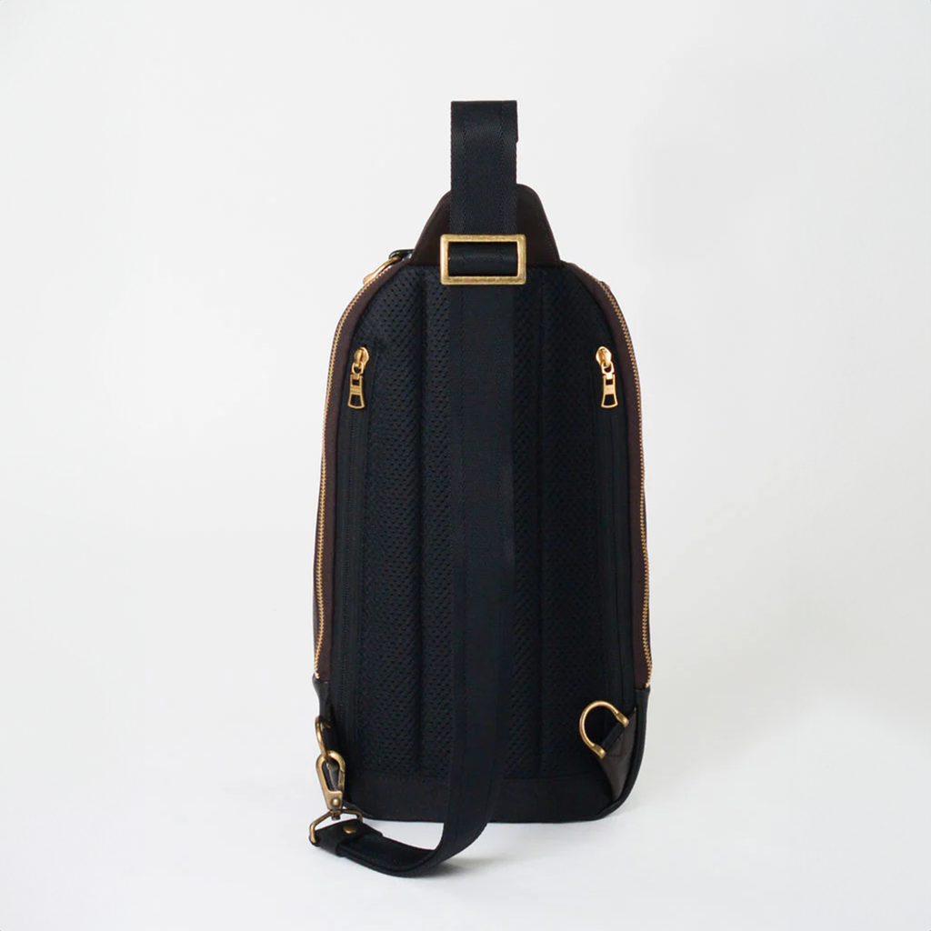 Master-Piece Gloss Sling Bag 'Choco'