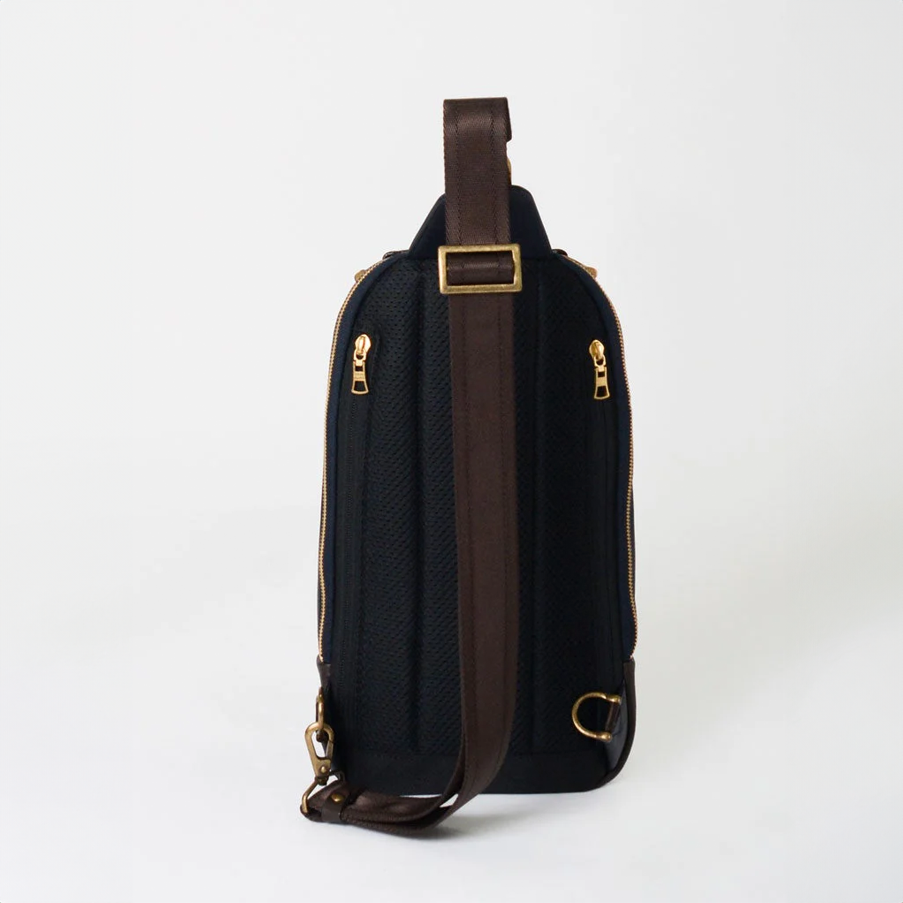 Master-Piece Gloss Sling Bag 'Navy'