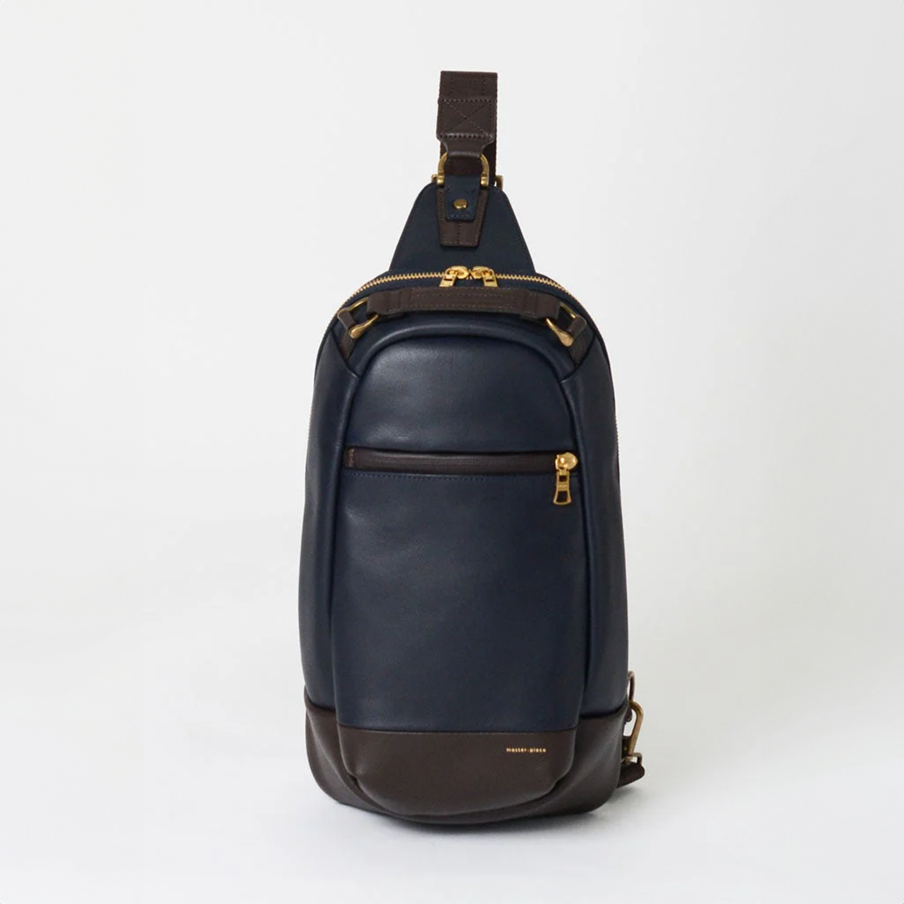 Master-Piece Gloss Sling Bag 'Navy'