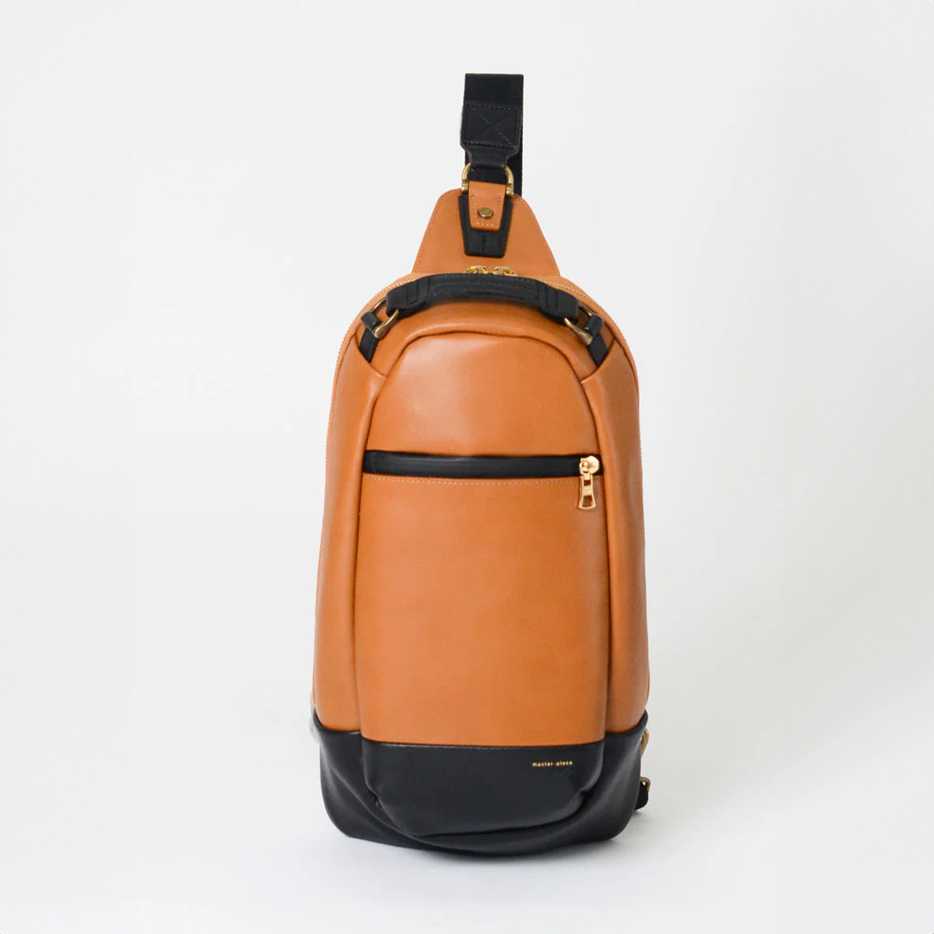 Master-Piece Gloss Sling Bag 'Camel'