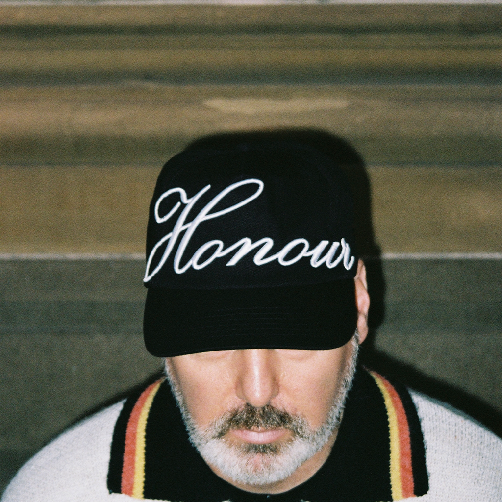 HONOUR Heritage Script Adjustable Hat 'Onyx'