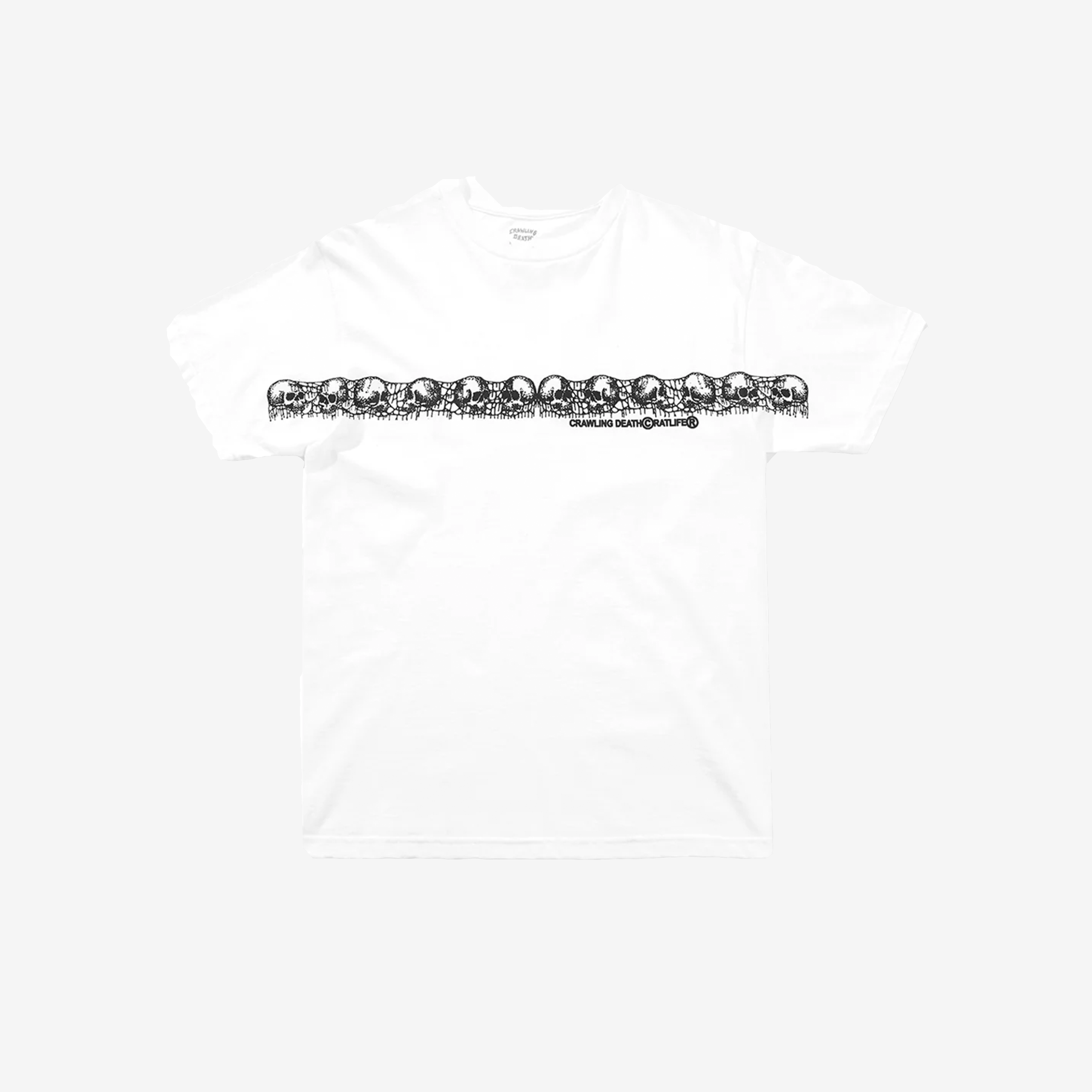Rat Life X Crawling Life Skull Tee