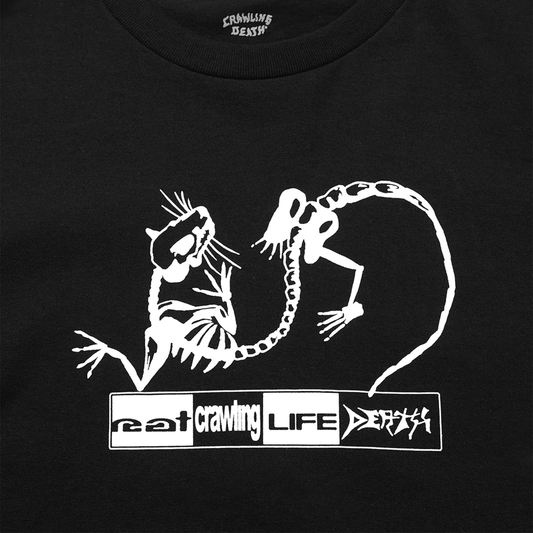 Rat Life X Crawling Death Skeleton Tee