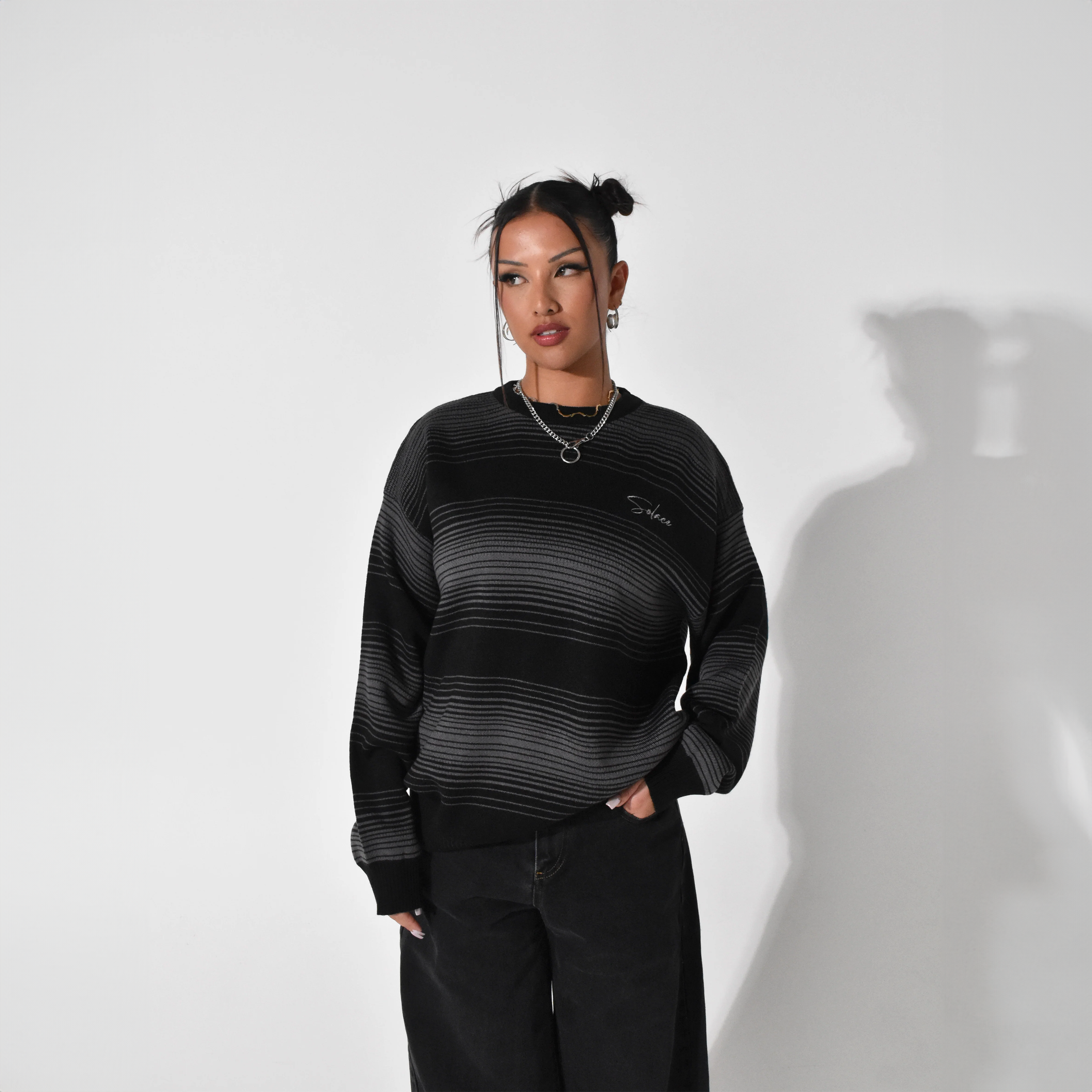 Solace Stripe Knit Sweater