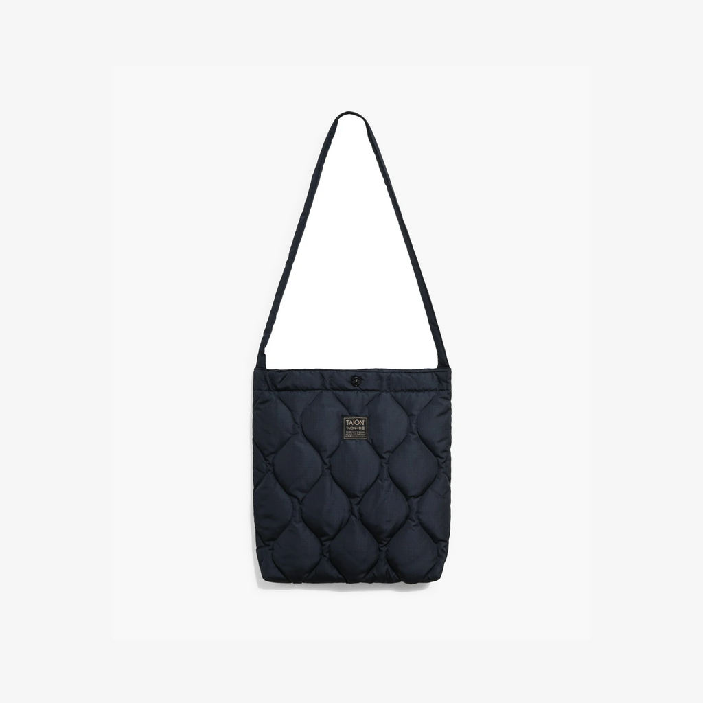 Taion Military Cross Body Down Bag Medium 'Navy'