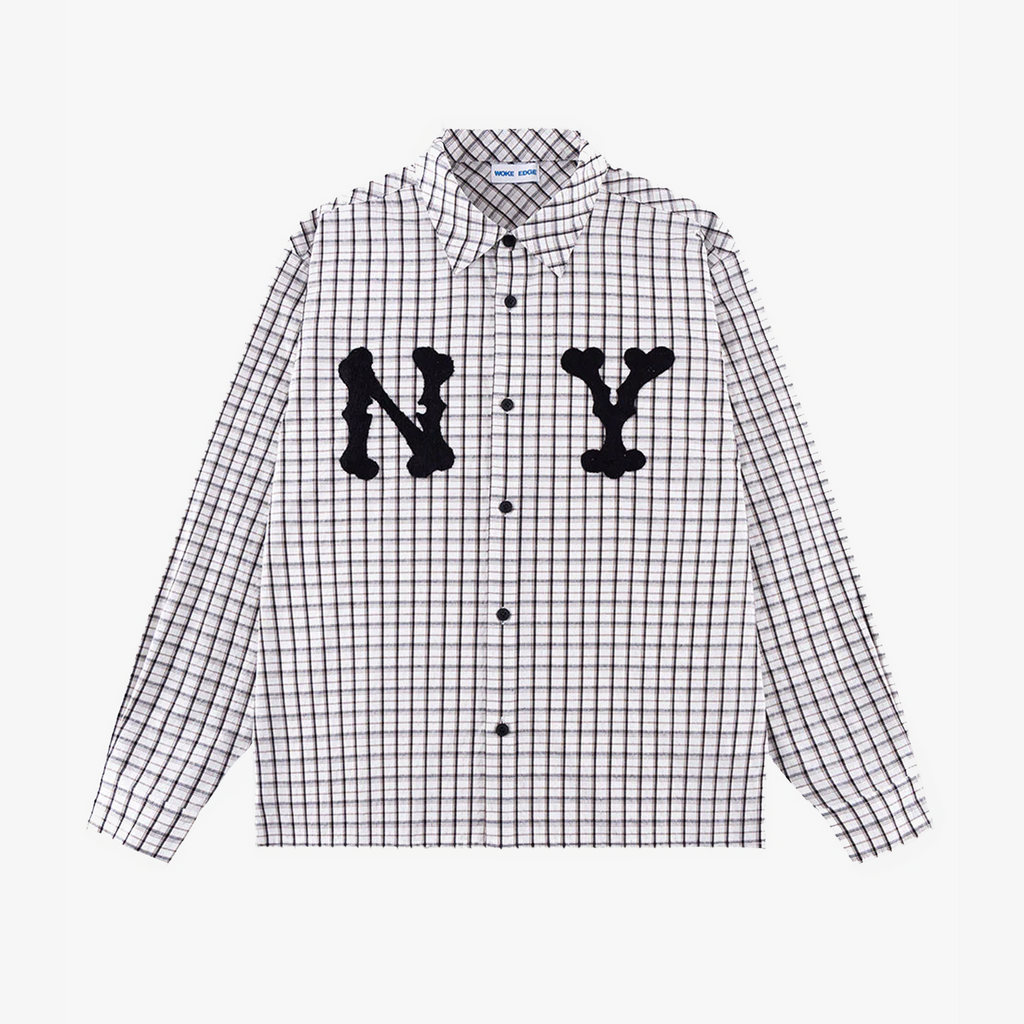 Woke Edge NY Glit Check Shirt