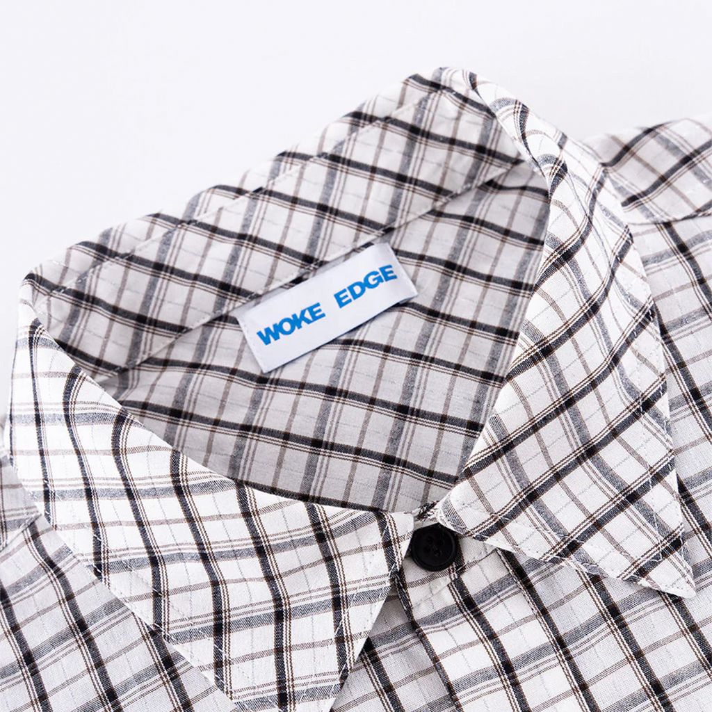 Woke Edge NY Glit Check Shirt